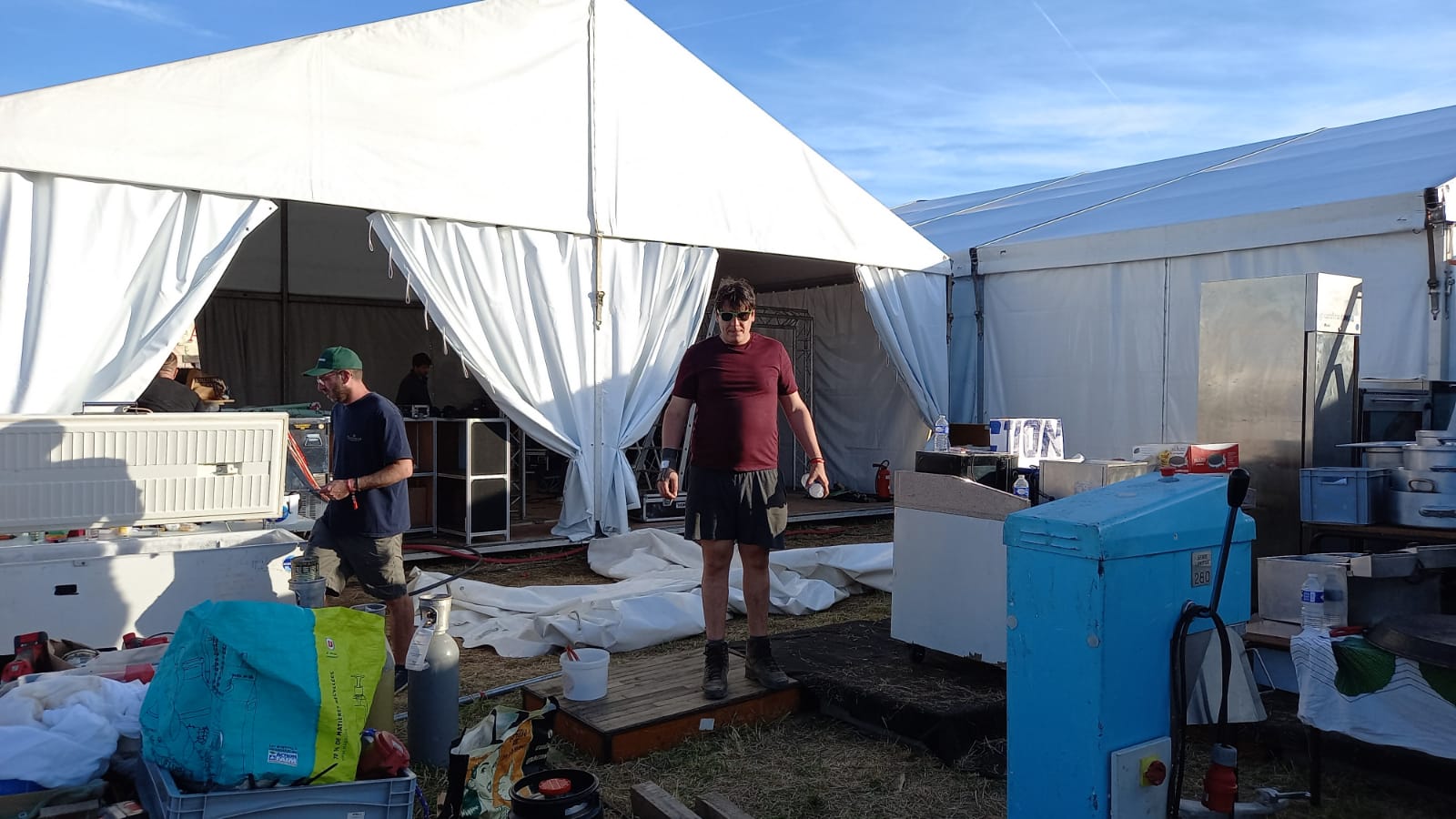 Le bar de la guinguette